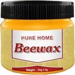 Pure Home Beewax Beeswax Polish Furniture Care Beeswax Home Cleaning 60ml(Multicolor)