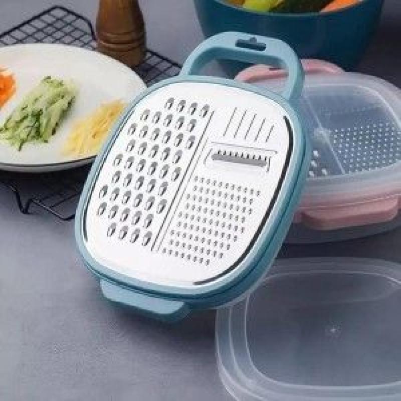 4 IN 1 MULTI GRATER WITH CASE and PLASTIC COVER